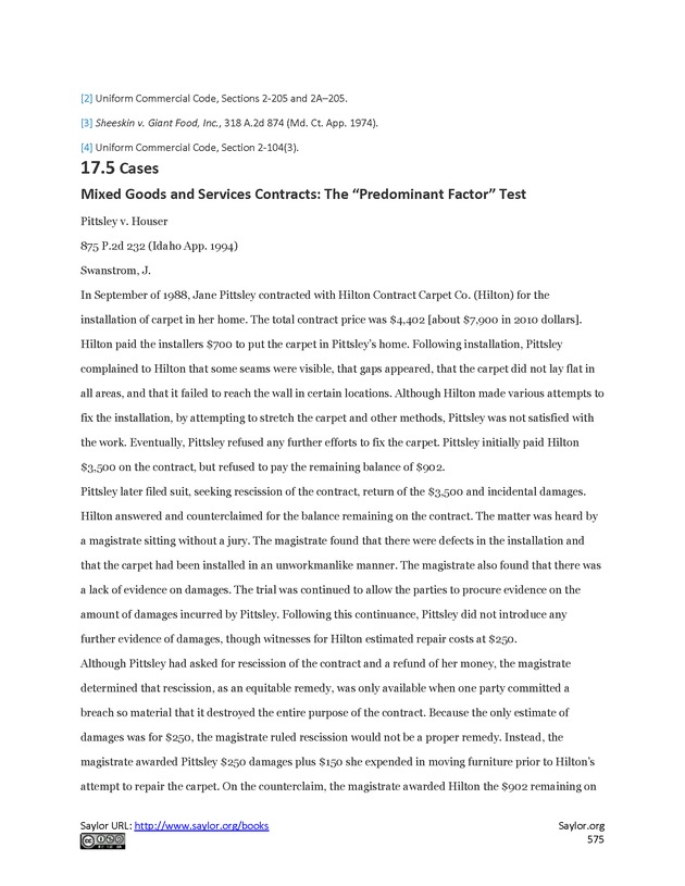 Business Law and the Legal Environment - Page 575